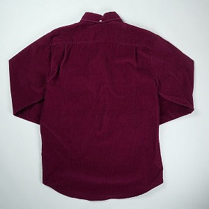 SUPREME シュプリーム 14AW Heavy Corduroy Shirt コーデュロイシャツ 赤 Size 【M】 【中古品-非常に良い】 20825845