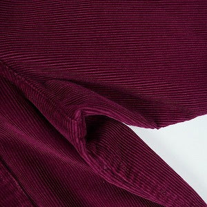 SUPREME シュプリーム 14AW Heavy Corduroy Shirt コーデュロイシャツ 赤 Size 【M】 【中古品-非常に良い】 20825845