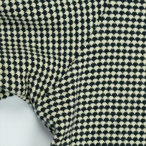 At Last ＆ Co アットラスト/BUTCHER PRODUCTS ブッチャープロダクツ SPORTS POLO L-S HOUNDSTOOTH ポロシャツ 黒 Size 【38】 【中古品-良い】 20825848