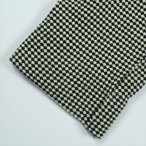 At Last ＆ Co アットラスト/BUTCHER PRODUCTS ブッチャープロダクツ SPORTS POLO L-S HOUNDSTOOTH ポロシャツ 黒 Size 【38】 【中古品-良い】 20825848