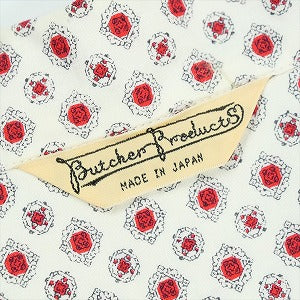 At Last ＆ Co アットラスト/BUTCHER PRODUCTS ブッチャープロダクツ CREST SHIRT L-S 長袖シャツ 白赤 Size 【15】 【中古品-非常に良い】 20825850
