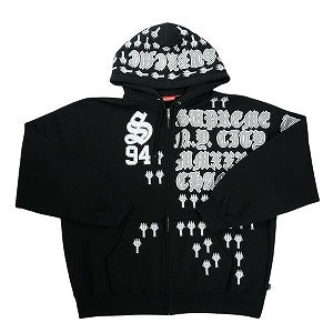 SUPREME シュプリーム 25FW League Champs Zip Up Hooded Sweatshirt Black ジップパーカー 黒 Size 【L】 【新古品・未使用品】 20825881