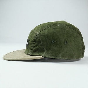 SUPREME シュプリーム 25FW 2-Tone Moleskin Camp Cap Dark Olive キャンプキャップ オリーブ Size 【フリー】 【新古品・未使用品】 20825897