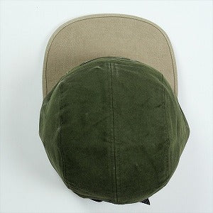 SUPREME シュプリーム 25FW 2-Tone Moleskin Camp Cap Dark Olive キャンプキャップ オリーブ Size 【フリー】 【新古品・未使用品】 20825897