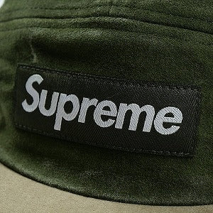 SUPREME シュプリーム 25FW 2-Tone Moleskin Camp Cap Dark Olive キャンプキャップ オリーブ Size 【フリー】 【新古品・未使用品】 20825897