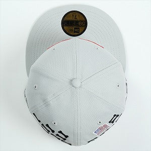 SUPREME シュプリーム 25FW Bones Box Logo New Era Grey キャップ 灰 Size 【7　3/8(M)】 【新古品・未使用品】 20825909