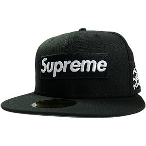 SUPREME シュプリーム 25FW Bones Box Logo New Era Black キャップ 黒 Size 【7　3/8(M)】 【新古品・未使用品】 20825910