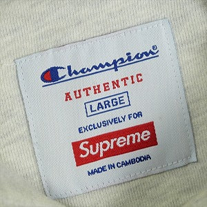 SUPREME シュプリーム 17AW Champion Arc Logo Zip Up Sweat パーカー 灰 Size 【L】 【中古品-良い】 20825976
