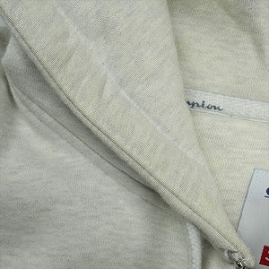 SUPREME シュプリーム 17AW Champion Arc Logo Zip Up Sweat パーカー 灰 Size 【L】 【中古品-良い】 20825976