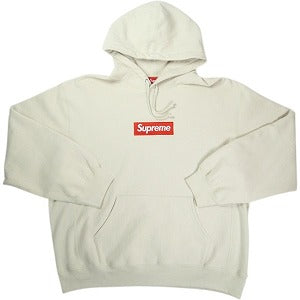 SUPREME シュプリーム 24AW Box Logo Hooded Sweatshirt Stone ボックスロゴパーカー クリーム Size 【XL】 【中古品-良い】 20825977
