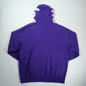 SUPREME シュプリーム 21AW Contrast Hooded Sweatshirt スウェットパーカー 紫 Size 【XL】 【中古品-良い】 20825978
