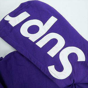 SUPREME シュプリーム 21AW Contrast Hooded Sweatshirt スウェットパーカー 紫 Size 【XL】 【中古品-良い】 20825978