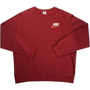 SUPREME シュプリーム ×NIKE ナイキ 18AW Crewneck クルーネックスウェット バーガンディー Size 【L】 【中古品-非常に良い】 20825980