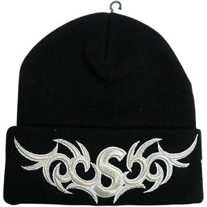 SUPREME シュプリーム 25FW New Era Tribal S Logo Beanie Black ビーニー 黒 Size 【フリー】 【新古品・未使用品】 20825988
