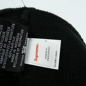SUPREME シュプリーム 25FW New Era Tribal S Logo Beanie Black ビーニー 黒 Size 【フリー】 【新古品・未使用品】 20825988