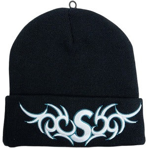 SUPREME シュプリーム 25FW New Era Tribal S Logo Beanie Navy ビーニー 紺 Size 【フリー】 【新古品・未使用品】 20825989