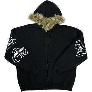SUPREME シュプリーム 25FW Faux Fur Zip Up Hooded Sweatshirt Black ジップパーカー 黒 Size 【XL】 【新古品・未使用品】 20825990