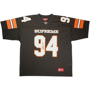 SUPREME シュプリーム 25FW Sequin Football Jersey Brown フットボールジャージ 茶 Size 【XL】 【新古品・未使用品】 20825992