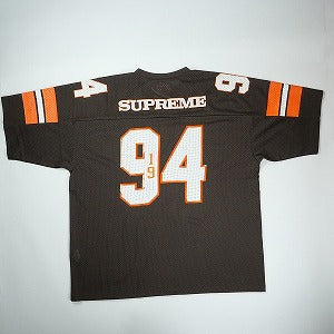 SUPREME シュプリーム 25FW Sequin Football Jersey Brown フットボールジャージ 茶 Size 【XL】 【新古品・未使用品】 20825992