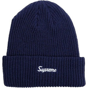 SUPREME シュプリーム 25FW Loose Gauge Beanie Navy ビーニー 紺 Size 【フリー】 【新古品・未使用品】 20826002
