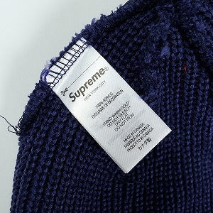 SUPREME シュプリーム 25FW Loose Gauge Beanie Navy ビーニー 紺 Size 【フリー】 【新古品・未使用品】 20826002