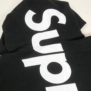 SUPREME シュプリーム 24AW Satin Applique Hooded Sweatshirt Black スウェットパーカー 黒 Size 【L】 【新古品・未使用品】 20826008