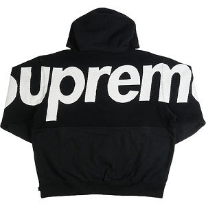 SUPREME シュプリーム 23AW Big Logo Jacquard Hooded Sweatshirt Black パーカー 黒 Size 【L】 【新古品・未使用品】 20826009