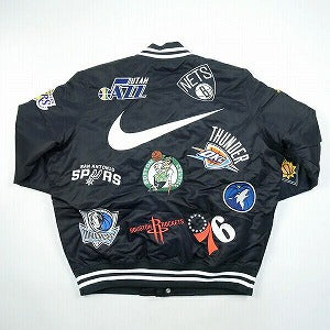 SUPREME シュプリーム ×NIKE ナイキ 18SS NBA Teams Warm-Up Jacket ジャケット 黒 Size 【L】 【中古品-ほぼ新品】 20826011