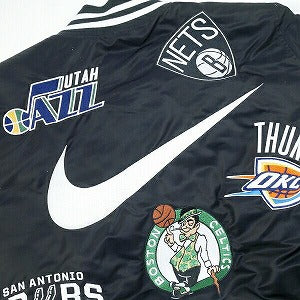 SUPREME シュプリーム ×NIKE ナイキ 18SS NBA Teams Warm-Up Jacket ジャケット 黒 Size 【L】 【中古品-ほぼ新品】 20826011