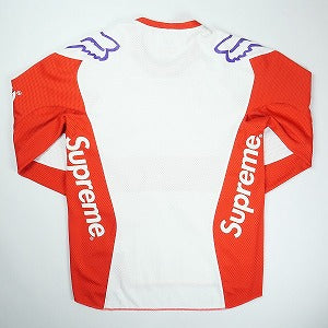 SUPREME シュプリーム ×Fox Racing フォックスレーシング 18SS Moto Jersey Top ジャージトップ 白赤 Size 【M】 【新古品・未使用品】 20826012
