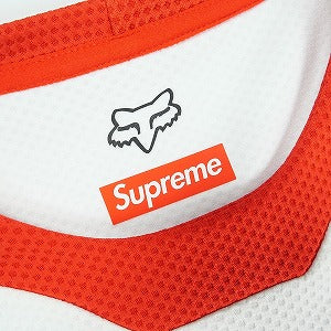 SUPREME シュプリーム ×Fox Racing フォックスレーシング 18SS Moto Jersey Top ジャージトップ 白赤 Size 【M】 【新古品・未使用品】 20826012
