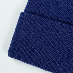 SUPREME シュプリーム 23AW Peace Embroidered Beanie Navy ビーニー 紺 Size 【フリー】 【新古品・未使用品】 20826018