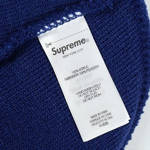 SUPREME シュプリーム 23AW Peace Embroidered Beanie Navy ビーニー 紺 Size 【フリー】 【新古品・未使用品】 20826018