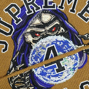 SUPREME シュプリーム 23AW Peace Embroidered Beanie Tan ビーニー タン Size 【フリー】 【新古品・未使用品】 20826019