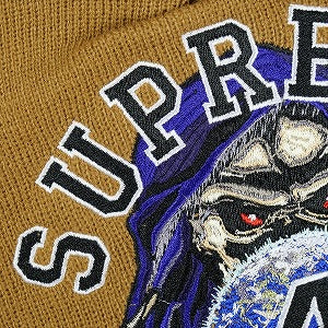 SUPREME シュプリーム 23AW Peace Embroidered Beanie Tan ビーニー タン Size 【フリー】 【新古品・未使用品】 20826019