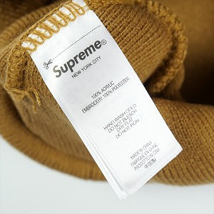 SUPREME シュプリーム 23AW Peace Embroidered Beanie Tan ビーニー タン Size 【フリー】 【新古品・未使用品】 20826019