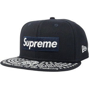 SUPREME シュプリーム 21AW Undisputed Box Logo New Era ニューエラキャップ 紺 Size 【7　1/2(L)】 【新古品・未使用品】 20826026