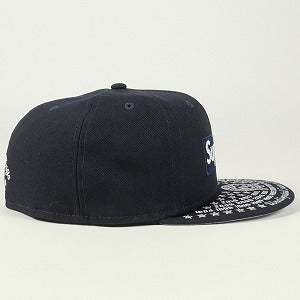 SUPREME シュプリーム 21AW Undisputed Box Logo New Era ニューエラキャップ 紺 Size 【7　1/2(L)】 【新古品・未使用品】 20826026