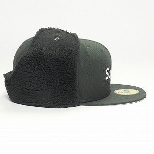 SUPREME シュプリーム 21AW Earflap Box Logo New Era キャップ 黒 Size 【7　1/2(L)】 【新古品・未使用品】 20826027