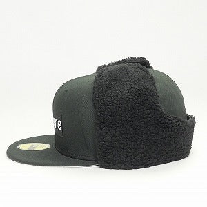 SUPREME シュプリーム 21AW Earflap Box Logo New Era キャップ 黒 Size 【7　1/2(L)】 【新古品・未使用品】 20826027