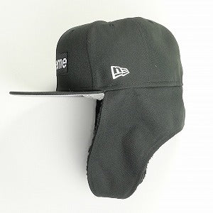 SUPREME シュプリーム 21AW Earflap Box Logo New Era キャップ 黒 Size 【7　1/2(L)】 【新古品・未使用品】 20826027