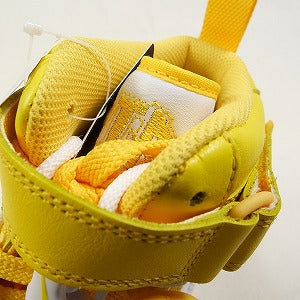 OFF WHITE オフホワイト ×NIKE Air Force 1 Mid SP LTHR White and Varsity Maize DR0500-101 スニーカー 黄 Size 【28.5cm】 【新古品・未使用品】 20826028
