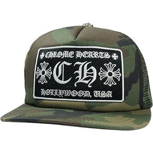 CHROME HEARTS クロム・ハーツ TRUCKER CAP CAMO CHロゴメッシュキャップ 緑 Size 【フリー】 【新古品・未使用品】 20826029