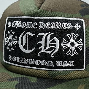 CHROME HEARTS クロム・ハーツ TRUCKER CAP CAMO CHロゴメッシュキャップ 緑 Size 【フリー】 【新古品・未使用品】 20826029
