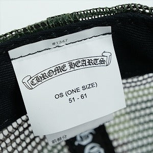 CHROME HEARTS クロム・ハーツ TRUCKER CAP CAMO CHロゴメッシュキャップ 緑 Size 【フリー】 【新古品・未使用品】 20826029