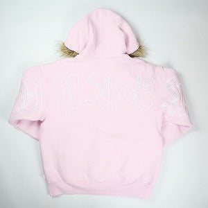 SUPREME シュプリーム 25FW Faux Fur Zip Up Hooded Sweatshirt Light Pink ジップパーカー ライトピンク Size 【S】 【新古品・未使用品】 20826050