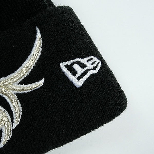 SUPREME シュプリーム 25FW New Era Tribal S Logo Beanie Black ビーニー 黒 Size 【フリー】 【新古品・未使用品】 20826054