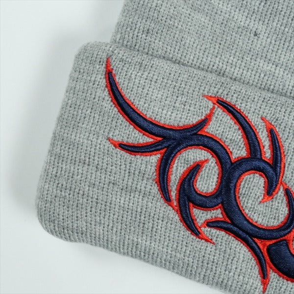 SUPREME シュプリーム 25FW New Era Tribal S Logo Beanie Heather Grey ビーニー 灰 Size 【フリー】 【新古品・未使用品】 20826056