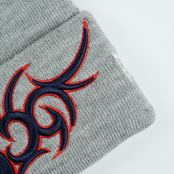 SUPREME シュプリーム 25FW New Era Tribal S Logo Beanie Heather Grey ビーニー 灰 Size 【フリー】 【新古品・未使用品】 20826056