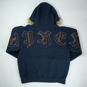 SUPREME シュプリーム 25FW Faux Fur Zip Up Hooded Sweatshirt Navy ジップパーカー 紺 Size 【L】 【新古品・未使用品】 20826057